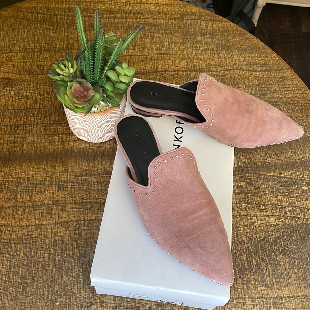 Rebecca Minkoff Pink Mules